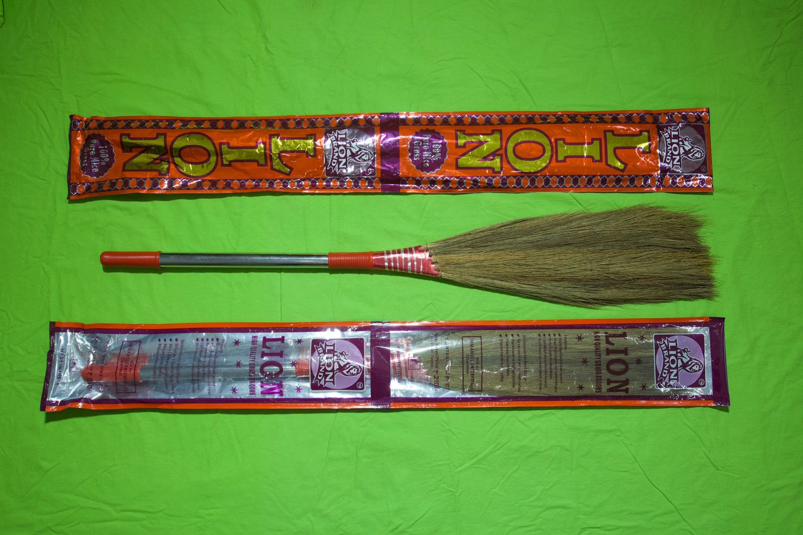 5D FANCY STEEL BROOMS